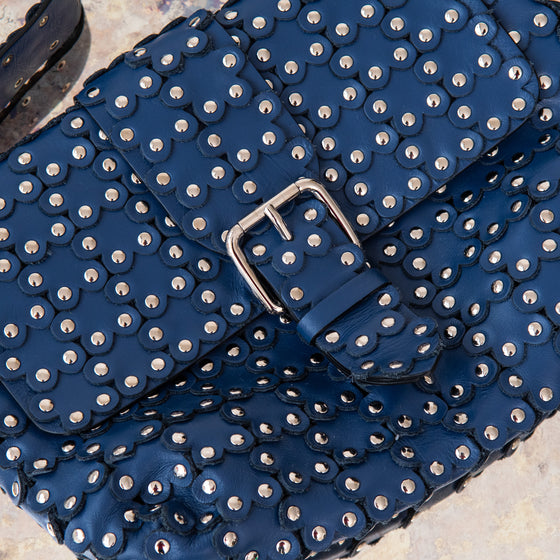 Red Valentino Blue Buckle Bag