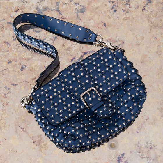 Red Valentino Blue Buckle Bag