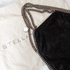 Stella McCartney Black Falabella Triple Chain Shoulder Bag