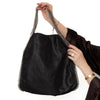 Stella McCartney Black Falabella Triple Chain Shoulder Bag