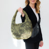 Tissa Fontaneda Green Hobo Bag Tissa Fontaneda