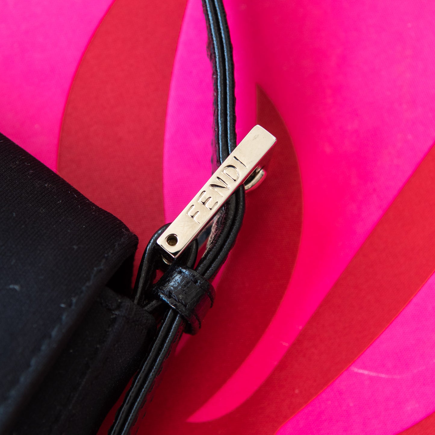 Fendi Soft Shoulder Black Bag