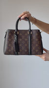 Louis Vuitton Monogram Soufflot BB Black Bag