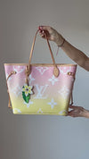 Louis Vuitton Monogram By The Pool Neverfull MM Rose Escale Bag
