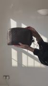 **UNUSED** Gucci Micro GG Brown Leather Pouch