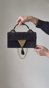 Aquazzura Downtown 24/7 Leather Chain Bag