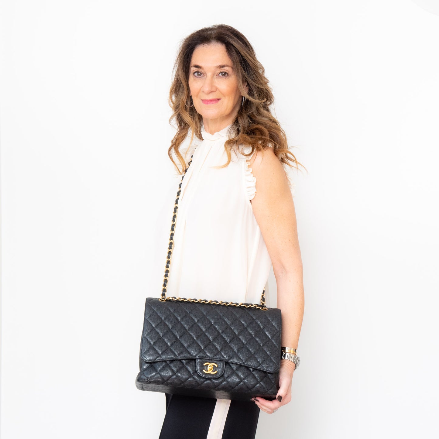 Chanel Single Flap Classic Maxi Bag