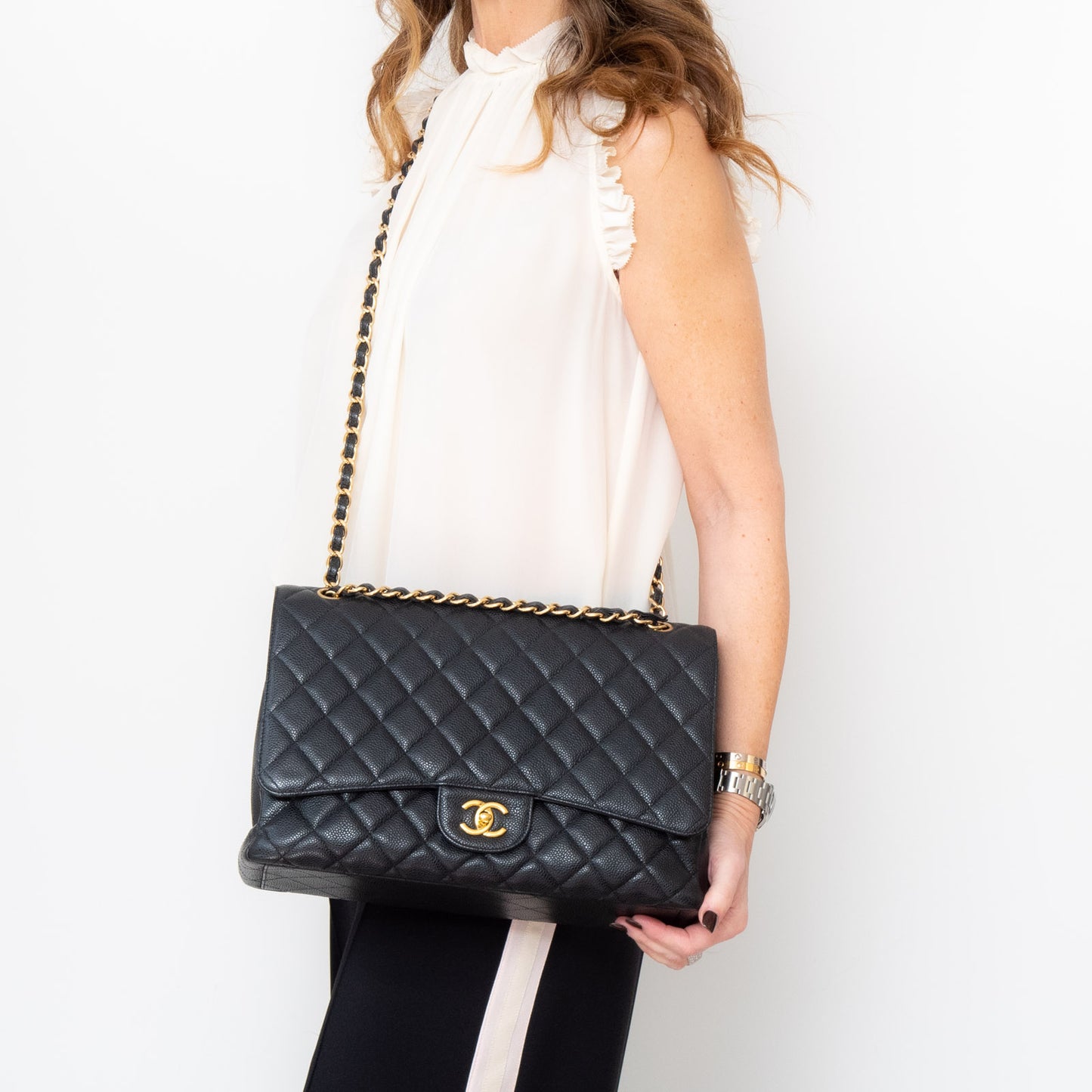 Chanel Single Flap Classic Maxi Bag