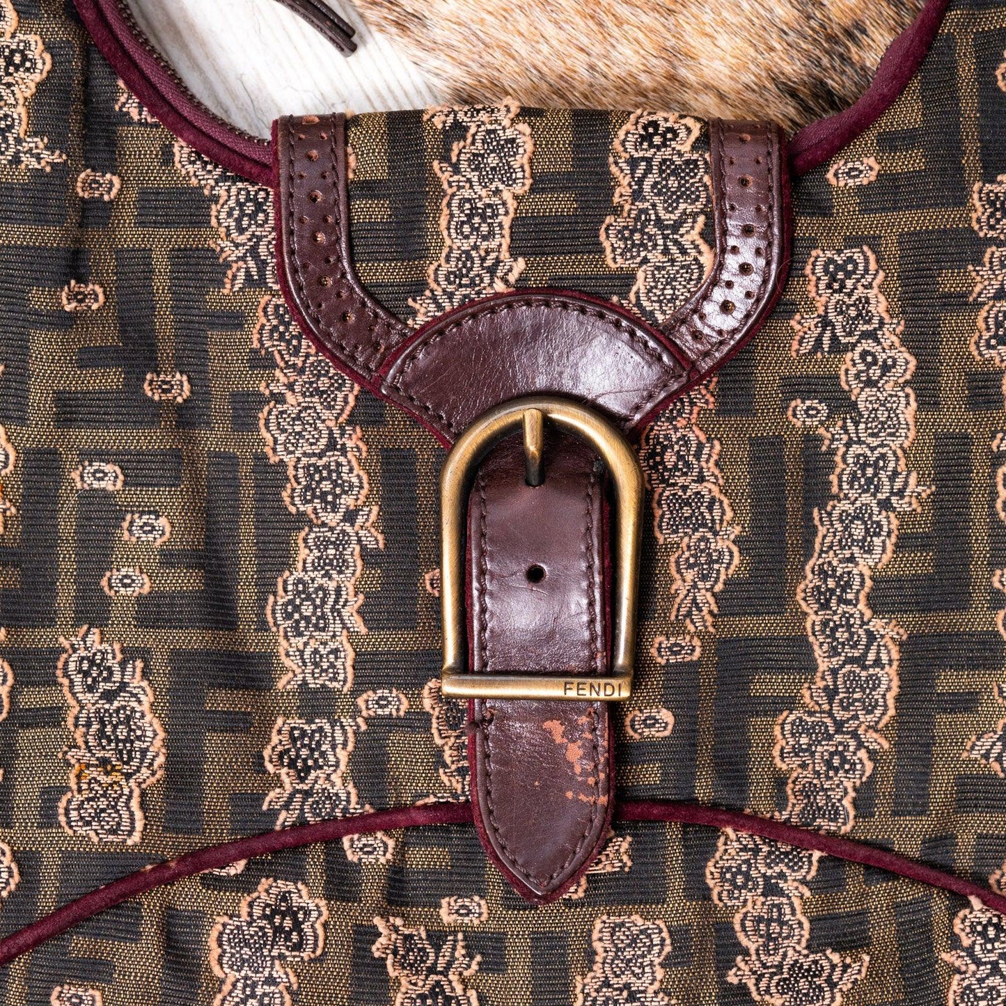 Fendi Soft Monogram Brown Bag