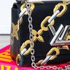 EVEYSPRELOVED Louis Vuitton Epi Flower Chain Twist Lock MM Bag