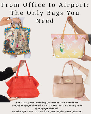  From Office to Airport: The Only Bags You Need - EVEYSPRELOVED