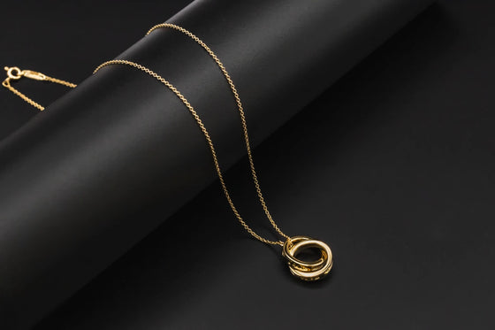 Tiffany & Co 1837™ Interlocking Circles Pendant In 18ct Yellow Gold