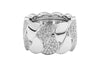 Cartier La Dona White Gold & Diamond Ring Size 50 17.8g