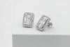 The Diamond Box Jewellery Sets 18ct White Gold Diamond Earring And Pendant Set 3.00ct