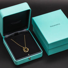  Tiffany & Co 1837™ Interlocking Circles Pendant In 18ct Yellow Gold