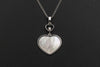 Chopard Happy Hearts 18ct White Gold Mother of Pearl Diamond Necklace 0.05ct