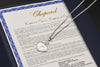 Chopard Happy Hearts 18ct White Gold Mother of Pearl Diamond Necklace 0.05ct