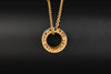 Bulgari B.zero1 18ct Rose Gold & Ceramic Necklace Ref 346083
