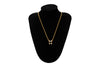 Bulgari B.zero1 18ct Rose Gold & Ceramic Necklace Ref 346083