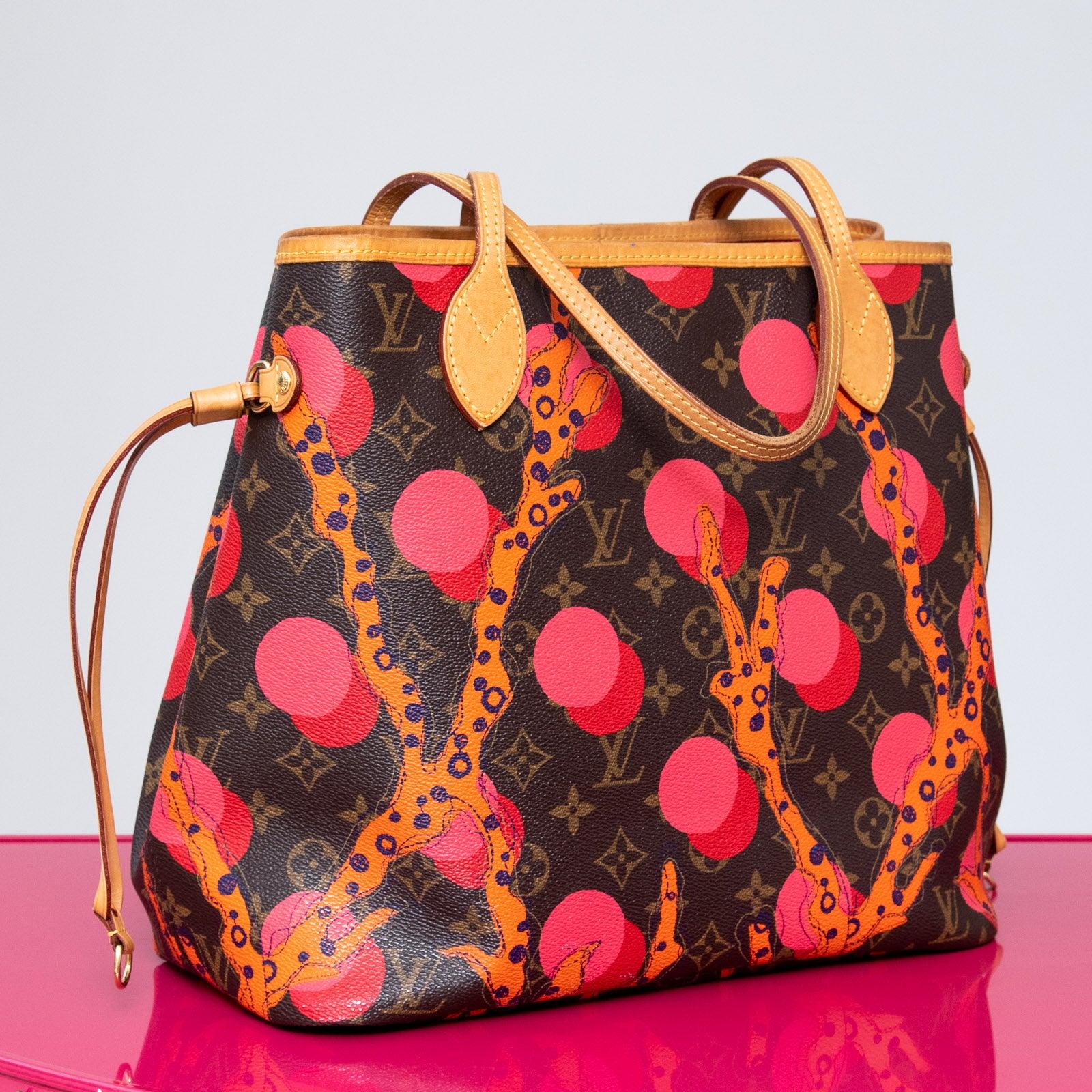 Louis Vuitton Limited Edition Brown Multicolour Neverfull MM Ramages - EVEYSPRELOVED
