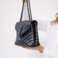 Saint Laurent Medium Loulou Black Matte Bag