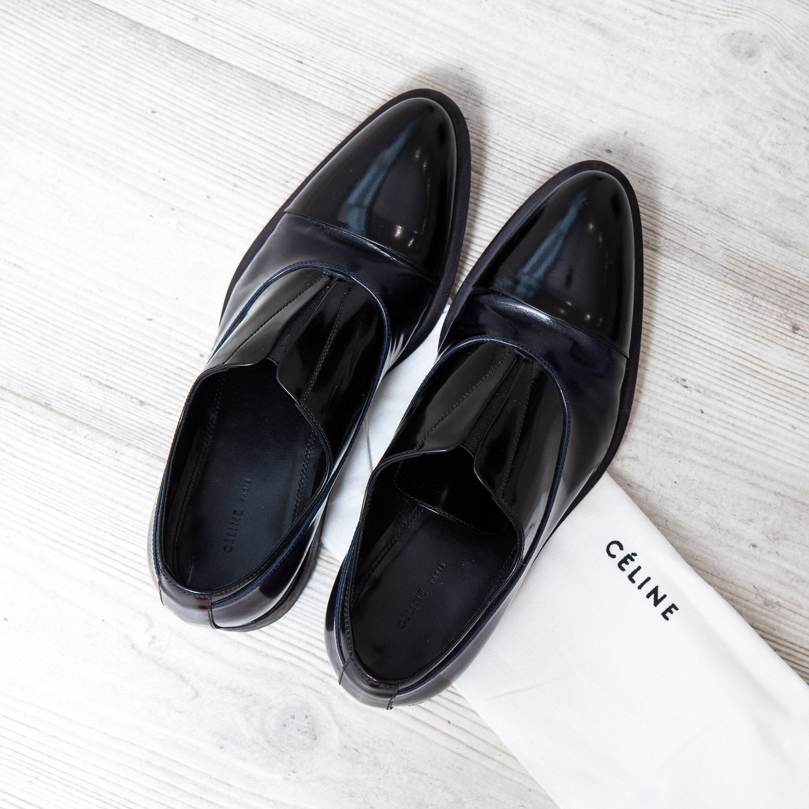 Celine leather clearance shoes