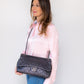Chanel Quilted  Easy Flap Jumbo Metallic Bag