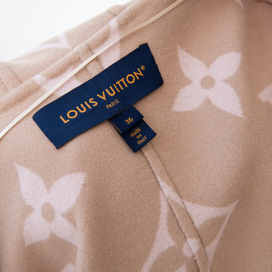 Shop Louis Vuitton Women's Brown Wrap Coats