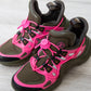 Louis Vuitton Khaki And Pink  Archlight Trainers Size 38