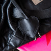 Moschino Black Leather Shoulder Bag - EVEYSPRELOVED
