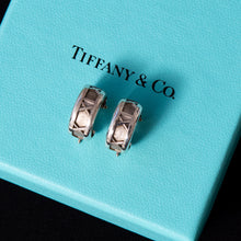  Tiffany and Co Sterling Silver Roman Numeral Earrings - EVEYSPRELOVED