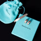 Tiffany and Co Silver Roman Numeral Bangle Bracelet - EVEYSPRELOVED