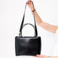 Dior Black Leather Tote Bag