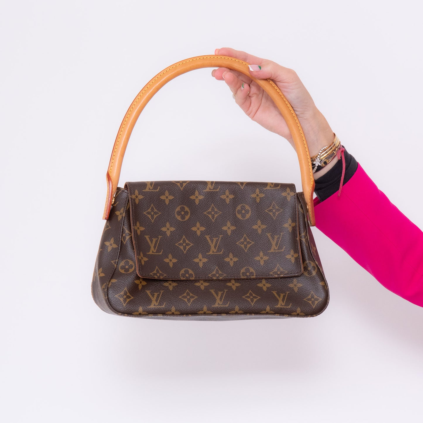 Louis Vuitton Looping Brown Monogram PM Bag – EVEYSPRELOVED