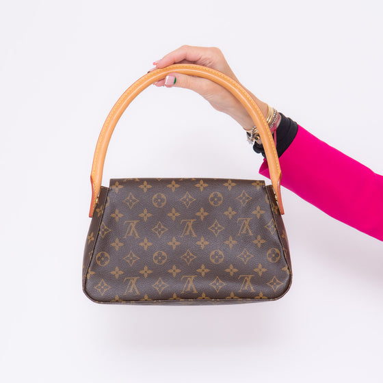 Louis Vuitton Looping Brown Monogram PM Bag - EVEYSPRELOVED
