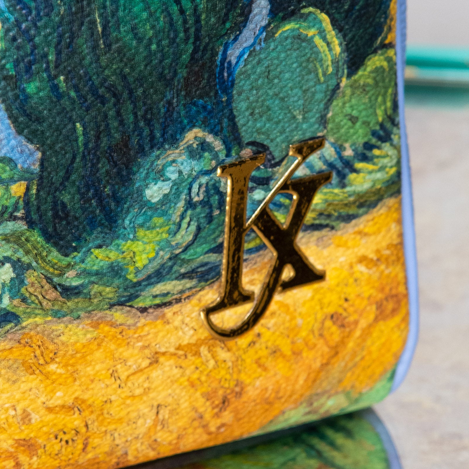 Louis Vuitton Van Gogh Jeff Koons Zippy Wallet