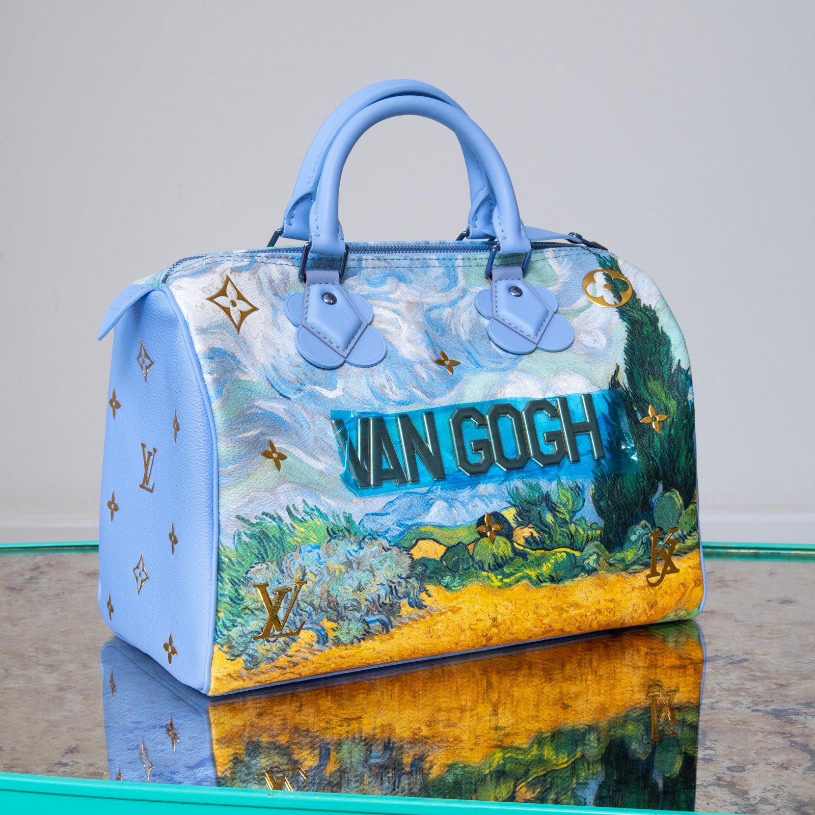 Louis Vuitton Jeff Koons Van Gogh Speedy Bag