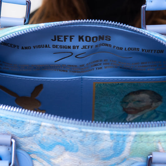 Pre-owned Louis Vuitton Jeff Koons Speedy Vincent Van Gogh Masters