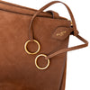 Alaïa Le Click Medium  Brown Suede Soulder Bag