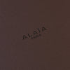 Alaïa Le Click Medium  Brown Suede Soulder Bag