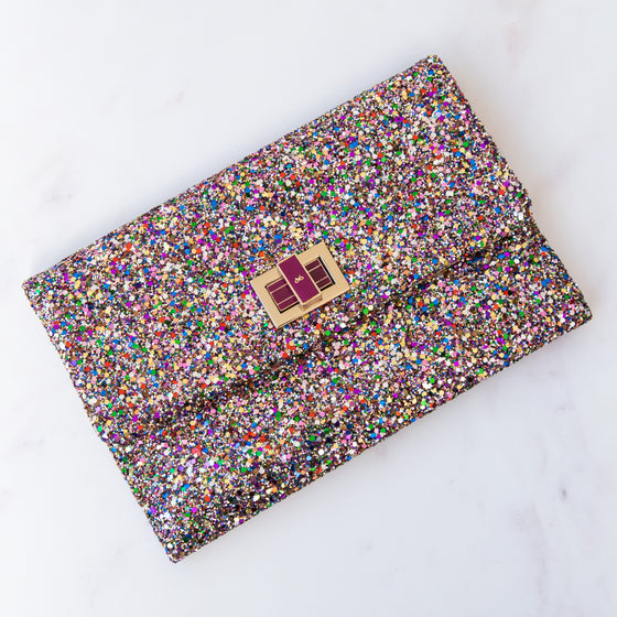 Anya Hindmarch Glitter Clutch