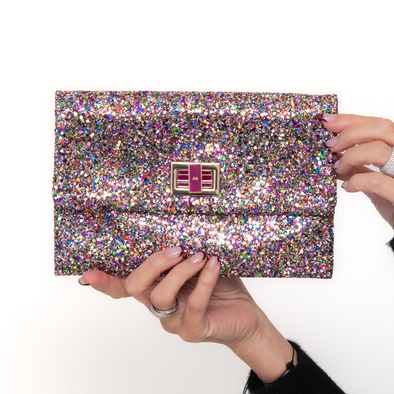 Anya Hindmarch Glitter Clutch