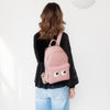 Anya Hindmarch Pink Leather Eyes Backpack