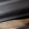 Asprey Black Leather Top Handle Bag