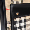 Burberry Black Leather Pocket Bag