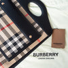 Burberry Black Leather Pocket Bag