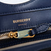 Burberry Navy White Orange Mini Pocket Bag