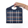 Burberry Navy White Orange Mini Pocket Bag