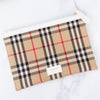 Burberry  London Vintage Check And White Tote Bag