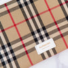 Burberry  London Vintage Check And White Tote Bag